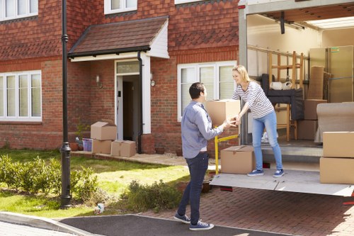 Man with a van service in London for local moving jobs