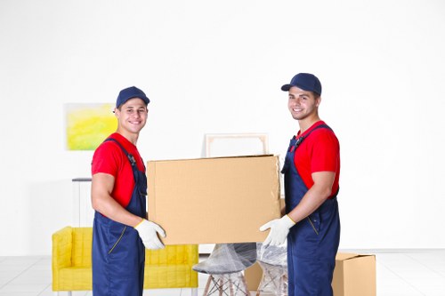 Man and van removal service in London transporting furniture