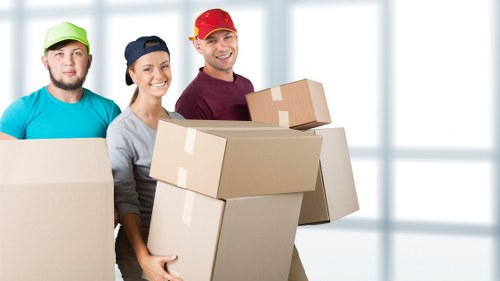 Securely loaded van prepared for a safe London move