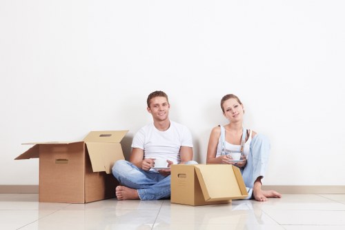 Professional man with van service in London for deliveries