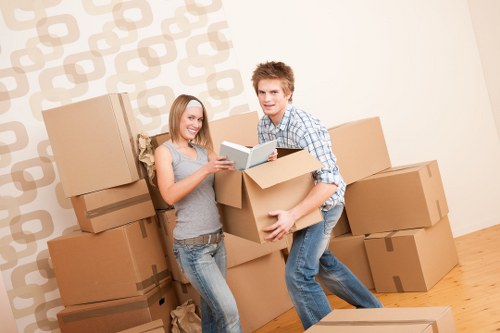 Office relocation using removal truck hire in London
