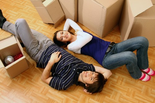 Man with a van helping with house move in London